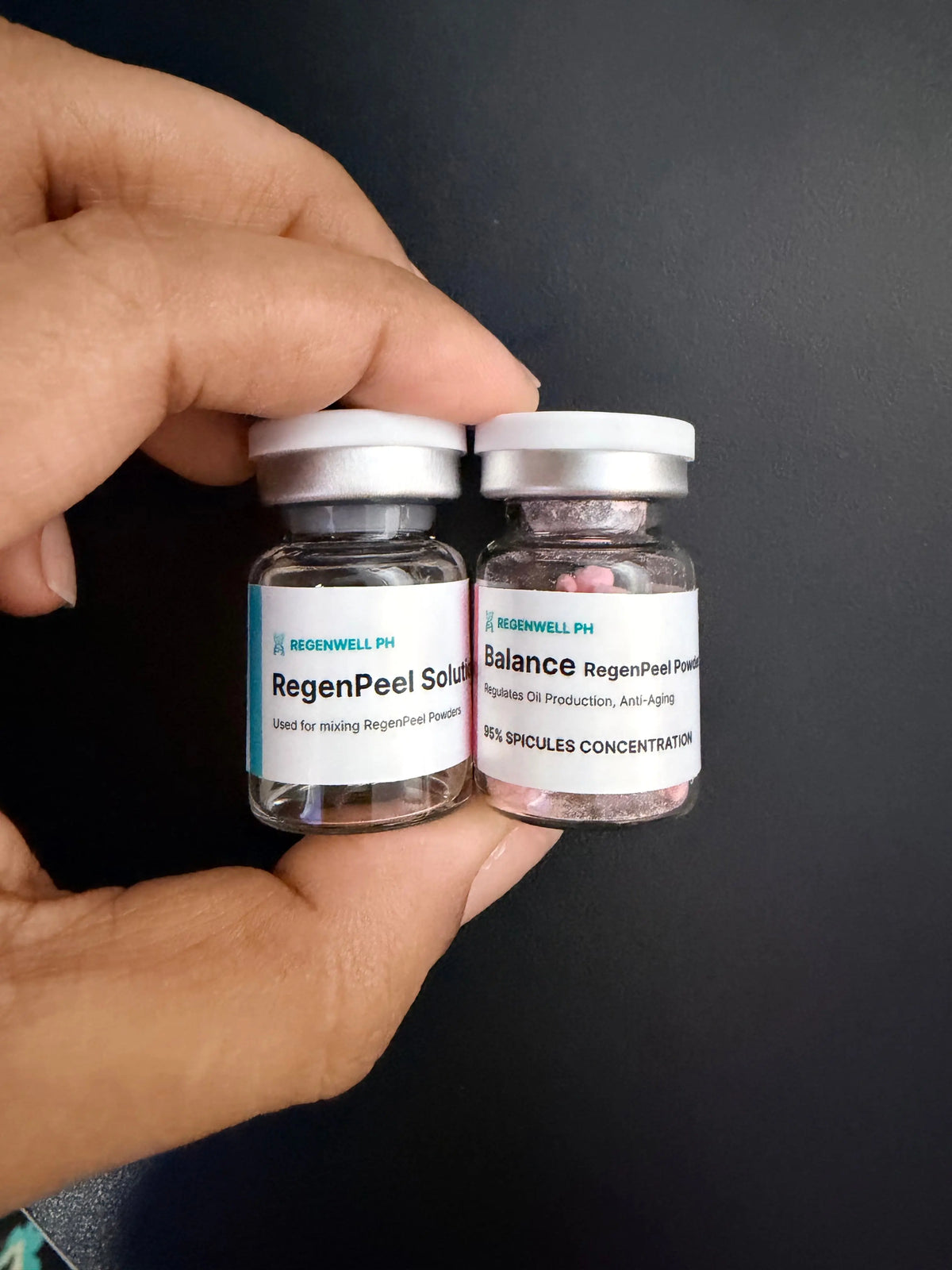 RegenPeel Balance | Pink Sponge Microneedle Powder
