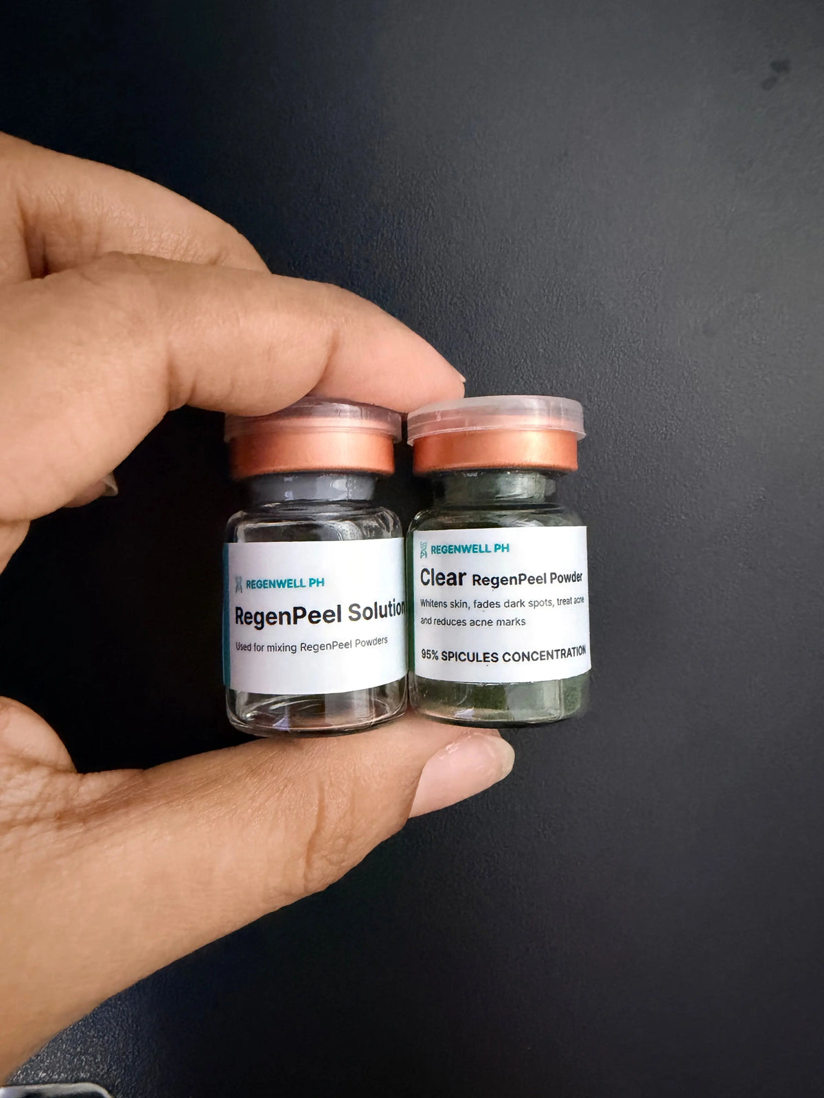RegenPeel Clear | Green Sponge Microneedle Powder