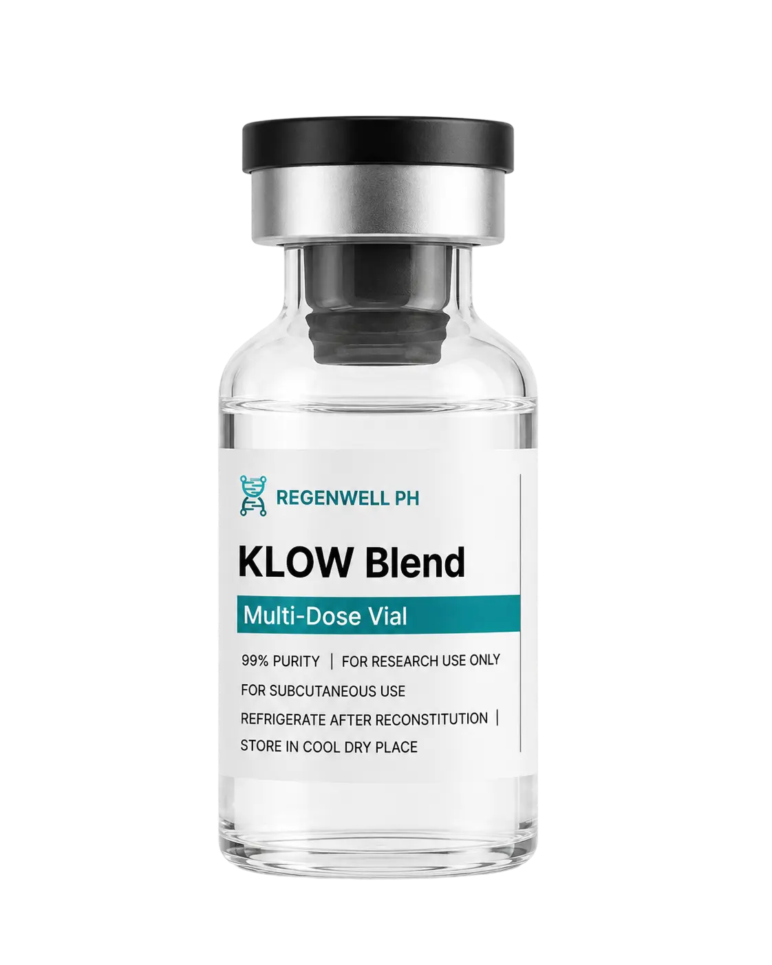 KLOW Blend 80MG | GHK-Cu + BPC-157 + TB-500 + KPV