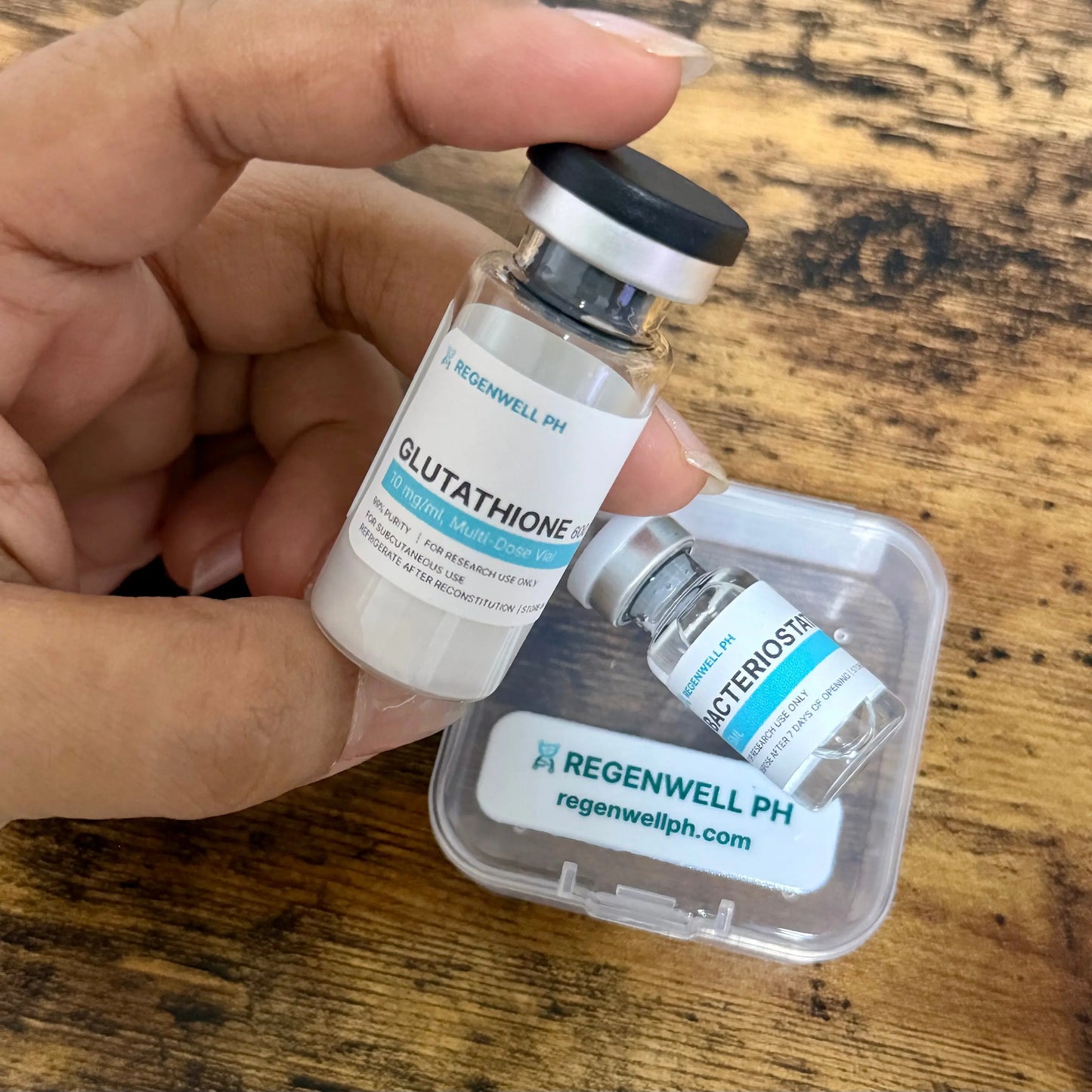 regenwellph glutathione vial